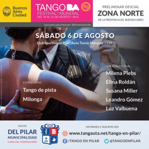 Mundial de Tango en Zona Norte GBA
